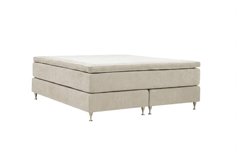HVILA Premium Kontinentalsäng 180x200 cm - Beige Tyg - Möbler - Sovrum - Sängar - Kontinentalsängar