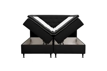 HVILA Plus Komplett Sängpaket med Förvaring 180x200 cm - Antracit - Möbler - Sovrum - Sängar - Kontinentalsängar
