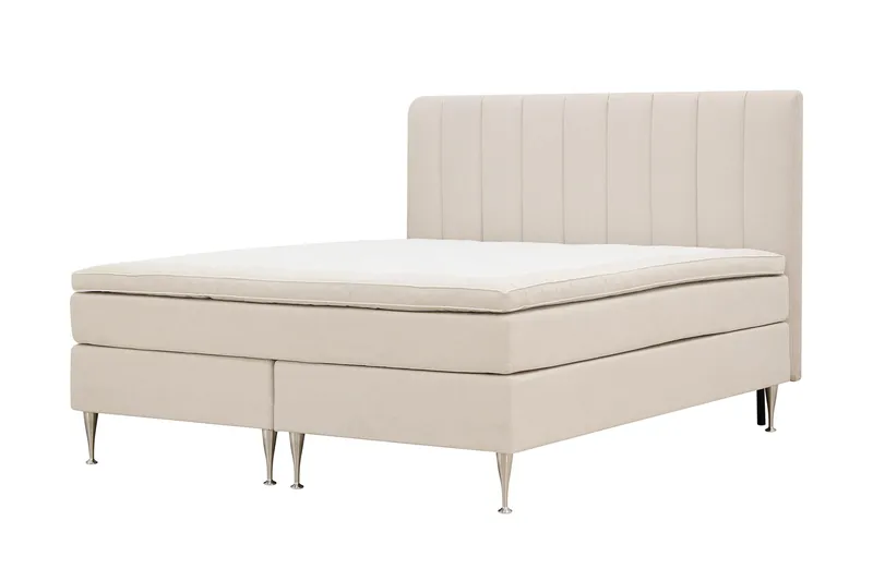 HVILA Plus Komplett Sängpaket 180x200 cm - Ljusbeige - Möbler - Sovrum - Sängar - Kontinentalsängar