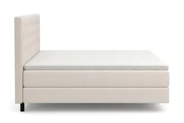 HVILA Premium Sängpaket Kontinentalsäng 180x200 cm med svävande effekt inkl. Bäddmadrass i Latex med Tvättbar klädsel - Medium/Fast - Möbler - Sovrum - Sängar - Komplett Sängpaket