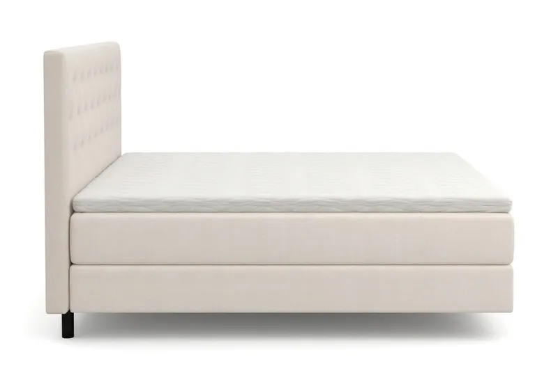 HVILA Premium Sängpaket Kontinentalsäng 180x200 cm med svävande effekt inkl. Bäddmadrass i Latex med Tvättbar klädsel - Medium/Fast - Möbler - Sovrum - Sängar - Komplett Sängpaket