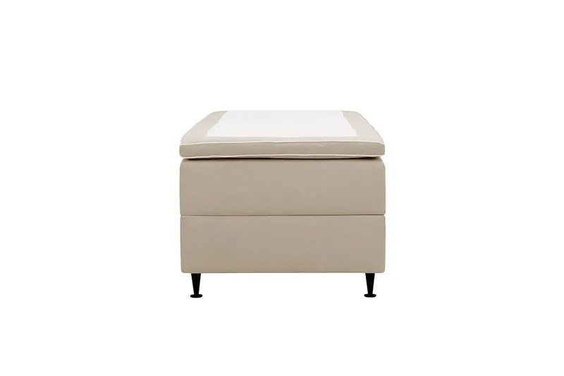 HVILA Plus Kontinentalsäng med Förvaring 90x200 cm - Beige - Möbler - Sovrum - Sängar - Kontinentalsängar