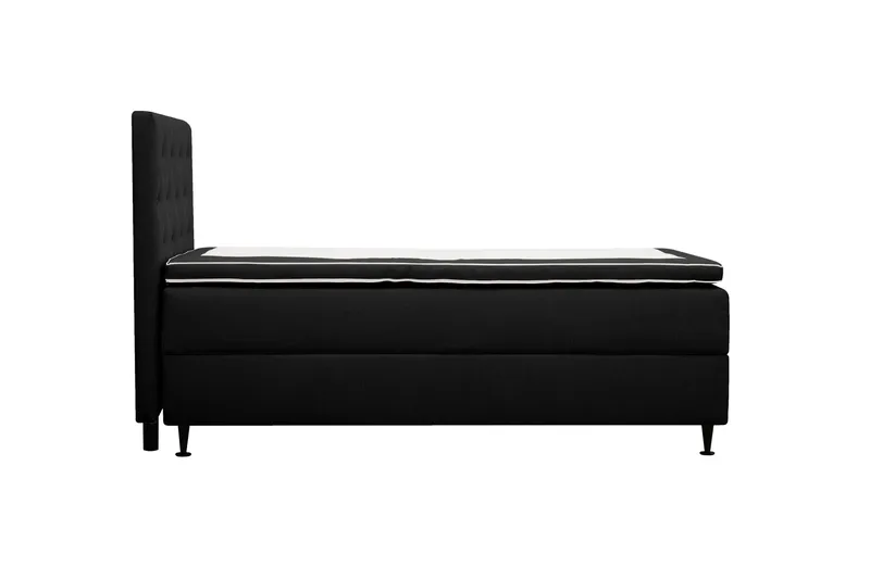 HVILA Plus Komplett Sängpaket med Förvaring 90x200 cm - Antracit - Möbler - Sovrum - Sängar - Kontinentalsängar