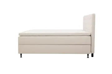 HVILA Plus Komplett Sängpaket med Förvaring 160x200 cm - Ljusbeige - Möbler - Sovrum - Sängar - Komplett Sängpaket