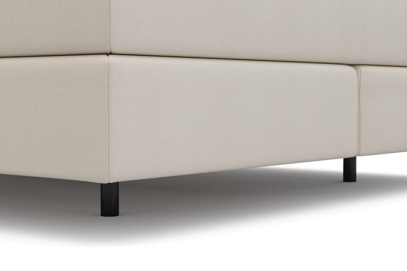 HVILA Premium Kontinentalsäng 180x200 cm med svävande effekt utan bäddmadrass - Vit - Möbler - Sovrum - Sängar - Komplett Sängpaket