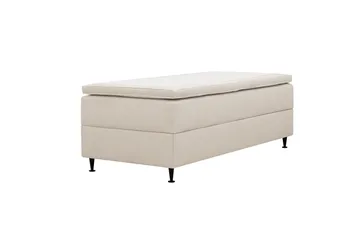 HVILA Plus Kontinentalsäng med Förvaring 90x200 cm - Ljusbeige - Möbler - Sovrum - Sängar - Komplett Sängpaket