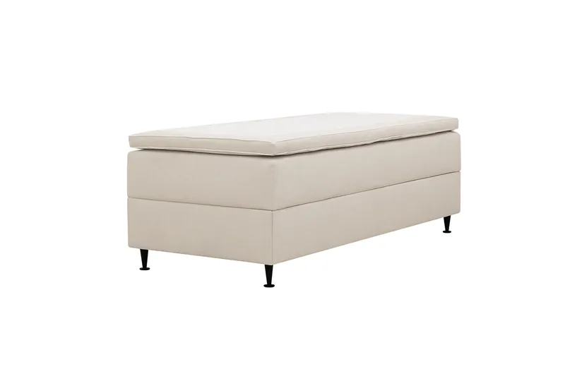 HVILA Plus Kontinentalsäng med Förvaring 90x200 cm - Ljusbeige - Möbler - Sovrum - Sängar - Kontinentalsängar