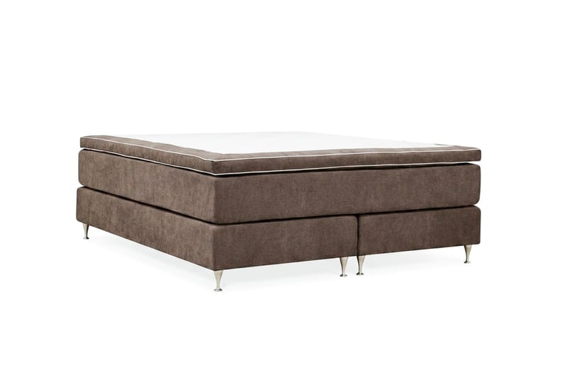 HVILA Premium Kontinentalsäng 180x200 cm - Brun Tyg - Möbler - Sovrum - Sängar - Kontinentalsängar