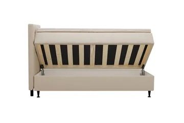 HVILA Plus Komplett Sängpaket med Förvaring 90x200 cm - Beige - Möbler - Sovrum - Sängar - Komplett Sängpaket