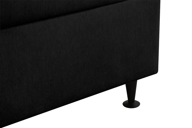 HVILA Plus Komplett Sängpaket med Förvaring 90x200 cm - Antracit - Möbler - Sovrum - Sängar - Kontinentalsängar