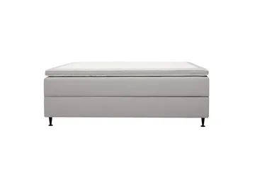 HVILA Plus Kontinentalsäng med Förvaring 120x200 cm - Grå - Möbler - Sovrum - Sängar - Komplett Sängpaket