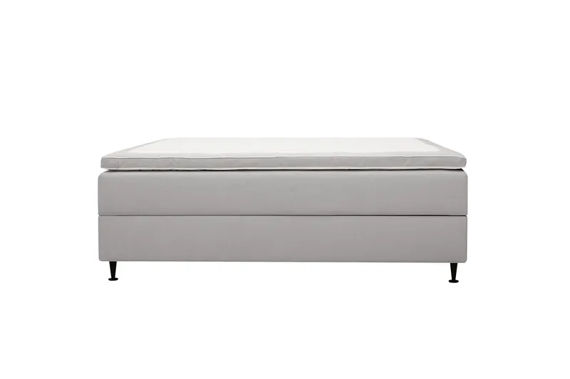 HVILA Plus Kontinentalsäng med Förvaring 120x200 cm - Grå - Möbler - Sovrum - Sängar - Kontinentalsängar