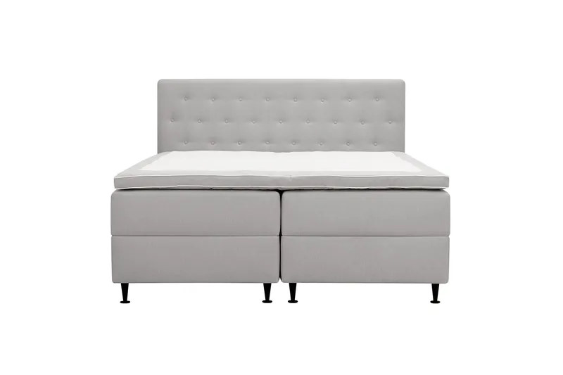 HVILA Plus Komplett Sängpaket med Förvaring 160x200 cm, Grå