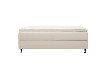 HVILA Plus Kontinentalsäng med Förvaring 90x200 cm - Ljusbeige - Möbler - Sovrum - Sängar - Komplett Sängpaket