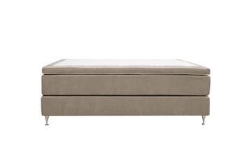 HVILA Premium Kontinentalsäng 160x200 cm - Ljusbrun Tyg - Möbler - Sovrum - Sängar - Kontinentalsängar