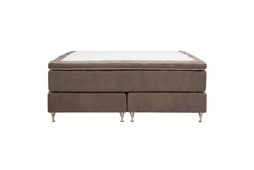 HVILA Premium Kontinentalsäng 160x200 cm - Brun Tyg - Möbler - Sovrum - Sängar - Kontinentalsängar