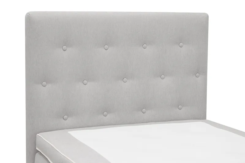 HVILA Plus Komplett Sängpaket med Förvaring 90x200 cm - Grå - Möbler - Sovrum - Sängar - Kontinentalsängar