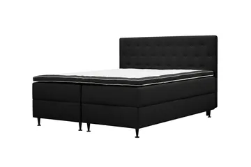 HVILA Plus Komplett Sängpaket med Förvaring 180x200 cm - Antracit - Möbler - Sovrum - Sängar - Kontinentalsängar