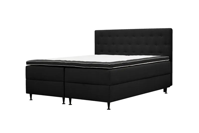 HVILA Plus Komplett Sängpaket med Förvaring 180x200 cm - Antracit - Möbler - Sovrum - Sängar - Kontinentalsängar