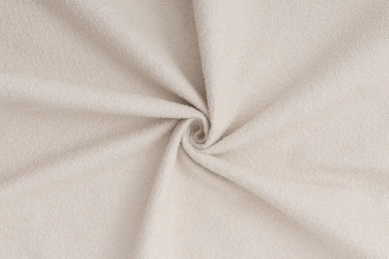 HVILA Premium Kontinentalsäng 160x200 cm - Ljusbeige Bouclé - Möbler - Sovrum - Sängar - Kontinentalsängar