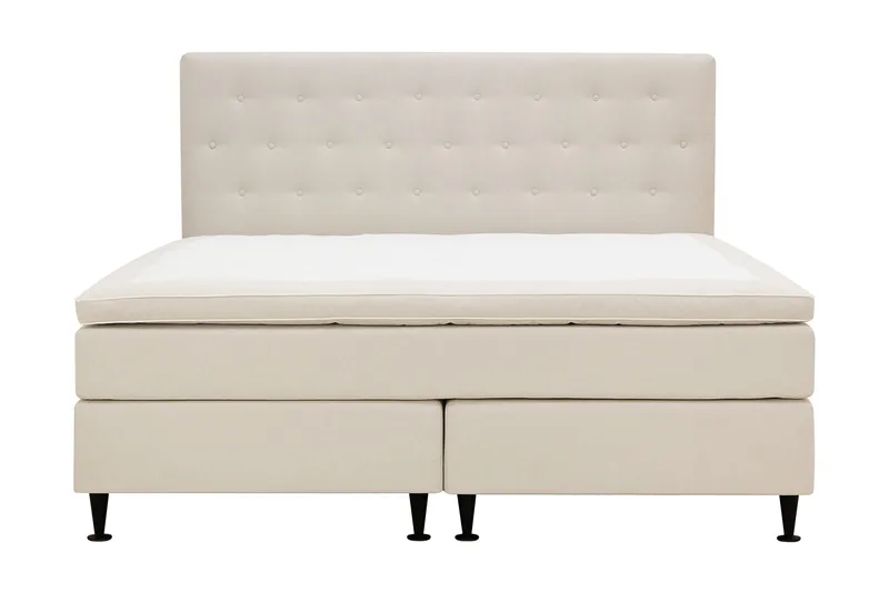 HVILA Plus Komplett Sängpaket 160x200 cm, Ljusbeige