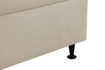 HVILA Plus Komplett Sängpaket med Förvaring 90x200 cm - Beige - Möbler - Sovrum - Sängar - Komplett Sängpaket