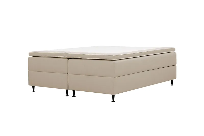 HVILA Plus Kontinentalsäng med Förvaring 180x200 cm - Beige - Möbler - Sovrum - Sängar - Kontinentalsängar