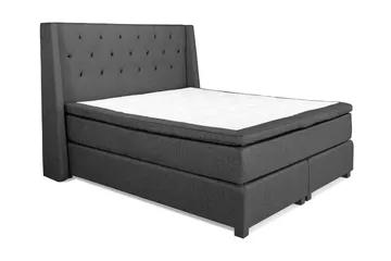 Imperia Komplett Komplett Sängpaket 180x200 cm - Mörkgrå - Möbler - Sovrum - Sängar - Komplett Sängpaket
