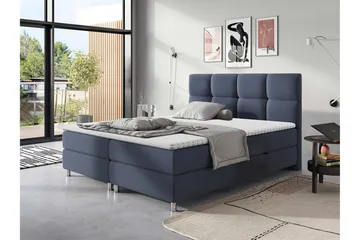 Isoba Sängpaket 180x200 cm Blå - Blå - Möbler - Sovrum - Sängar - Kontinentalsängar