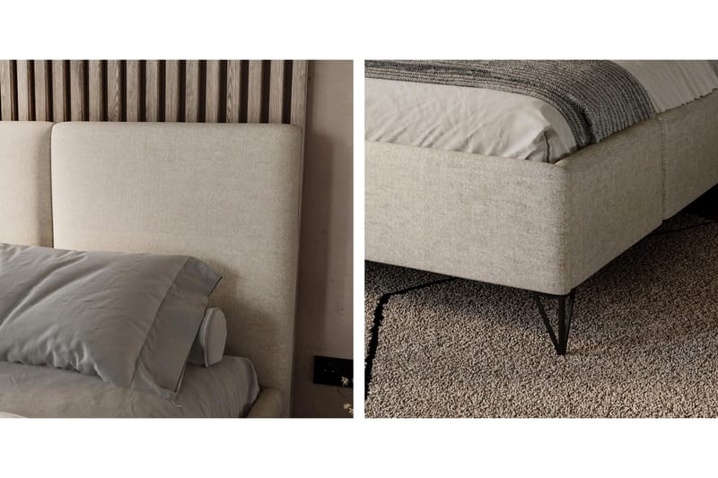 Itaca Förvaringssäng - Beige - Möbler - Sovrum - Sängar - Sängar med förvaring