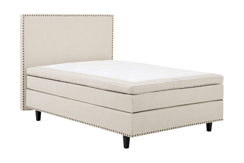 Jolie Komplett Sängpaket 140x200 cm - Beige - Möbler - Sovrum - Sängar - Kontinentalsängar