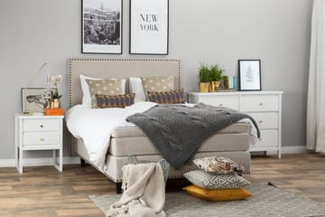 Jolie Komplett Sängpaket 140x200 cm - Beige - Möbler - Sovrum - Sängar - Kontinentalsängar