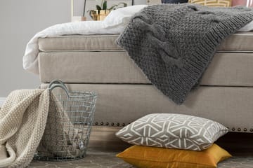 Jolie Komplett Sängpaket 140x200 cm - Beige - Möbler - Sovrum - Sängar - Kontinentalsängar