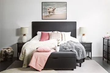 Jolie Komplett Sängpaket 180x200 - Svart - Möbler - Sovrum - Sängar - Kontinentalsängar