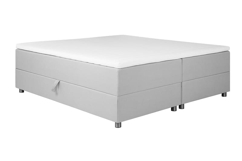 JOLLY Förvaringssäng 180x200 cm Ljusgrå - Ljusgrå - Komplett Sängpaket - Sängar med förvaring