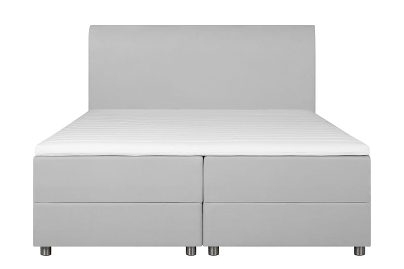 JOLLY Sängpaket Förvaringssäng 180x200 cm Ljusgrå - Ljusgrå - Komplett Sängpaket - Sängar med förvaring