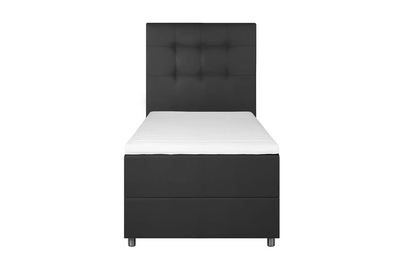 JOLLY Sängpaket Förvaringssäng 90x200 cm Mörkgrå - Mörkgrå - Sängar med förvaring - Komplett Sängpaket