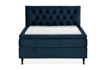 JOLLY PLUSS Sängpaket Kontinentalsäng 140x200 cm Mörkblå