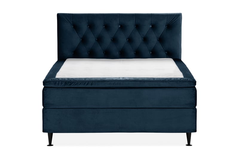 JOLLY PLUSS Sängpaket Kontinentalsäng 140x200 cm Mörkblå - Mörkblå - Kontinentalsängar - Komplett Sängpaket