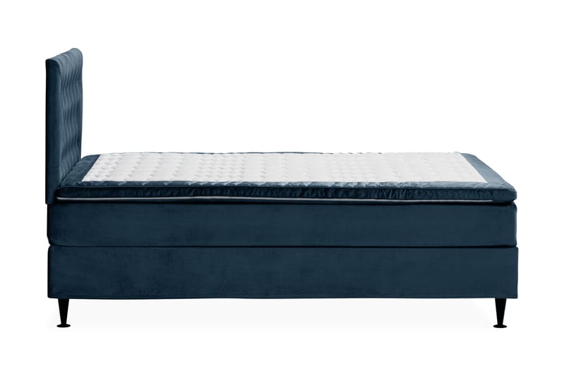 JOLLY PLUSS Sängpaket Kontinentalsäng 140x200 cm Mörkblå - Mörkblå - Kontinentalsängar
