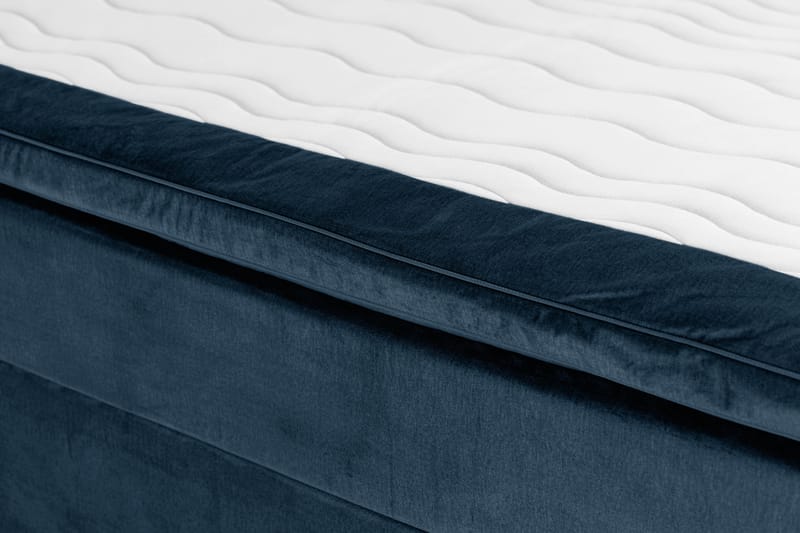 JOLLY PLUSS Sängpaket Kontinentalsäng 140x200 cm Mörkblå - Mörkblå - Kontinentalsängar