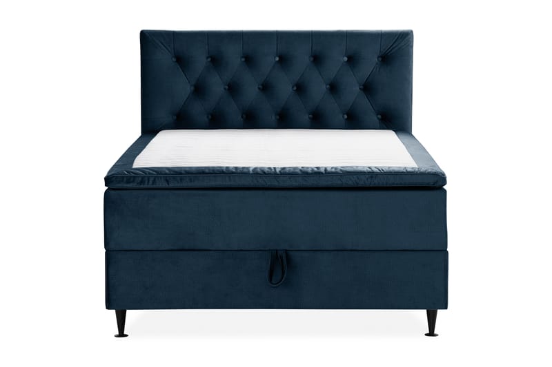 JOLLY PLUSS Sängpaket Förvaringssäng 140x200 cm Mörkblå - Mörkblå - Sängar med förvaring