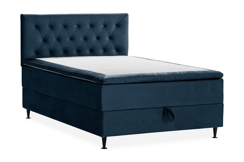 JOLLY PLUSS Sängpaket Förvaringssäng 140x200 cm Mörkblå - Mörkblå - Sängar med förvaring