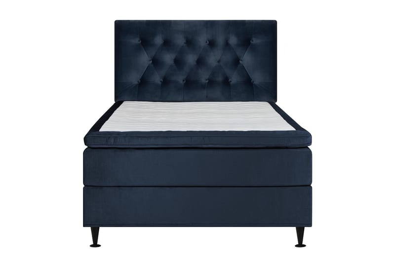 JOLLY PLUSS Sängpaket Kontinentalsäng 120x200 cm Mörkblå - Mörkblå - Kontinentalsängar - Komplett Sängpaket