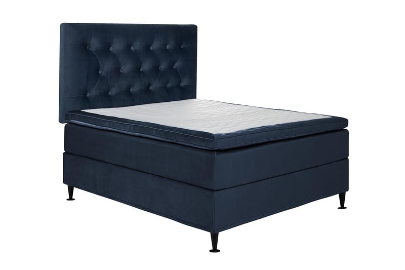 JOLLY PLUSS Sängpaket Kontinentalsäng 120x200 cm Mörkblå - Mörkblå - Komplett Sängpaket - Kontinentalsängar