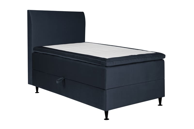 JOLLY PLUSS Sängpaket Förvaringssäng 90x200 cm Mörkblå - Mörkblå - Komplett Sängpaket - Sängar med förvaring