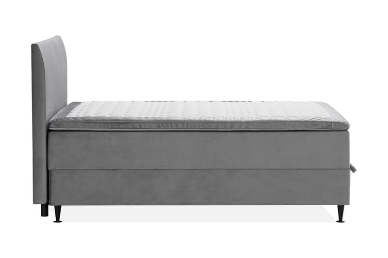 JOLLY PLUSS Sängpaket Förvaringssäng 140x200 cm Grå - Grå - Komplett Sängpaket - Sängar med förvaring