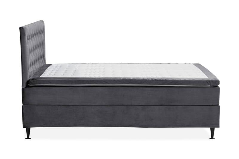 JOLLY PLUSS Sängpaket Kontinentalsäng 180x200 cm Mörkgrå - Mörkgrå - Komplett Sängpaket - Kontinentalsängar