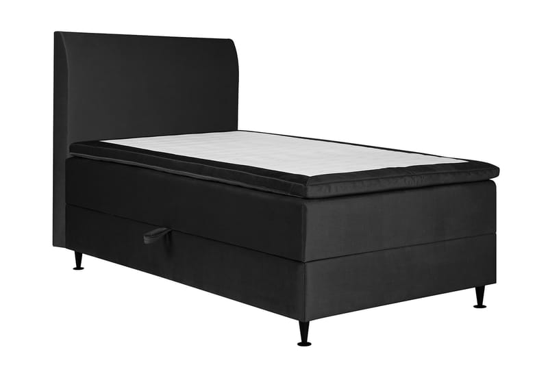 JOLLY PLUSS Sängpaket Förvaringssäng 120x200 cm Mörkgrå - Mörkgrå - Komplett Sängpaket - Sängar med förvaring