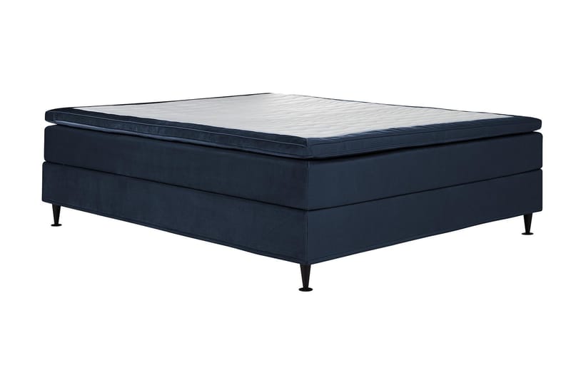 JOLLY PLUSS Kontinentalsäng 120x200 cm Mörkblå - Mörkblå - Komplett Sängpaket - Kontinentalsängar